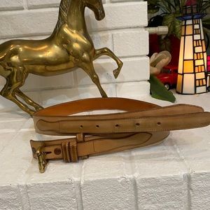 SAS Saddle Tan leather belt